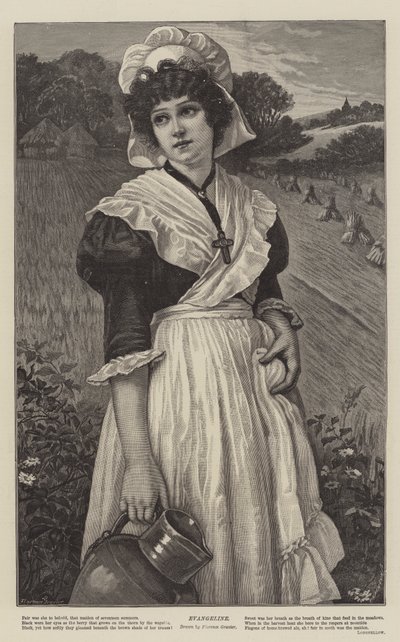 エヴァンジェリン 作： Florence Claxton